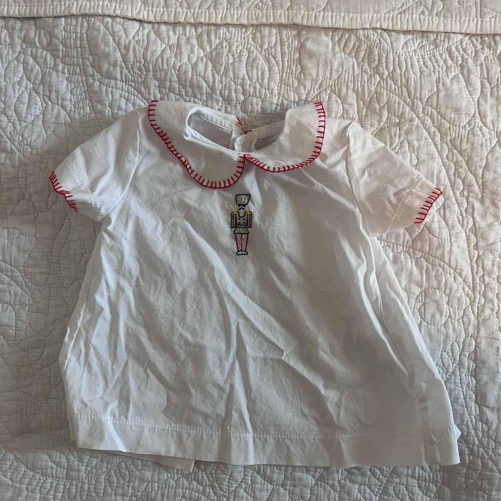 Little English Nutcracker Top, size 18m